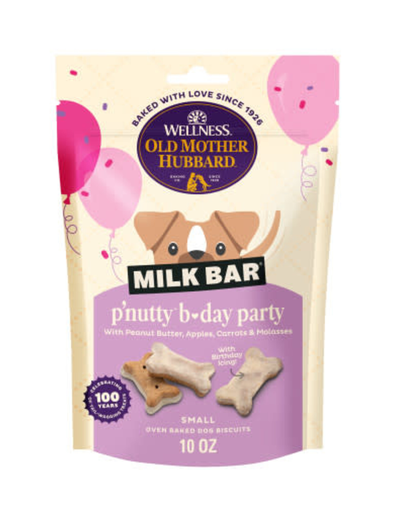 Old Mother Hubbard Old Mother Hubbard Milk Bar P'Nutty B-Day Party Dog Biscuits - 10 oz
