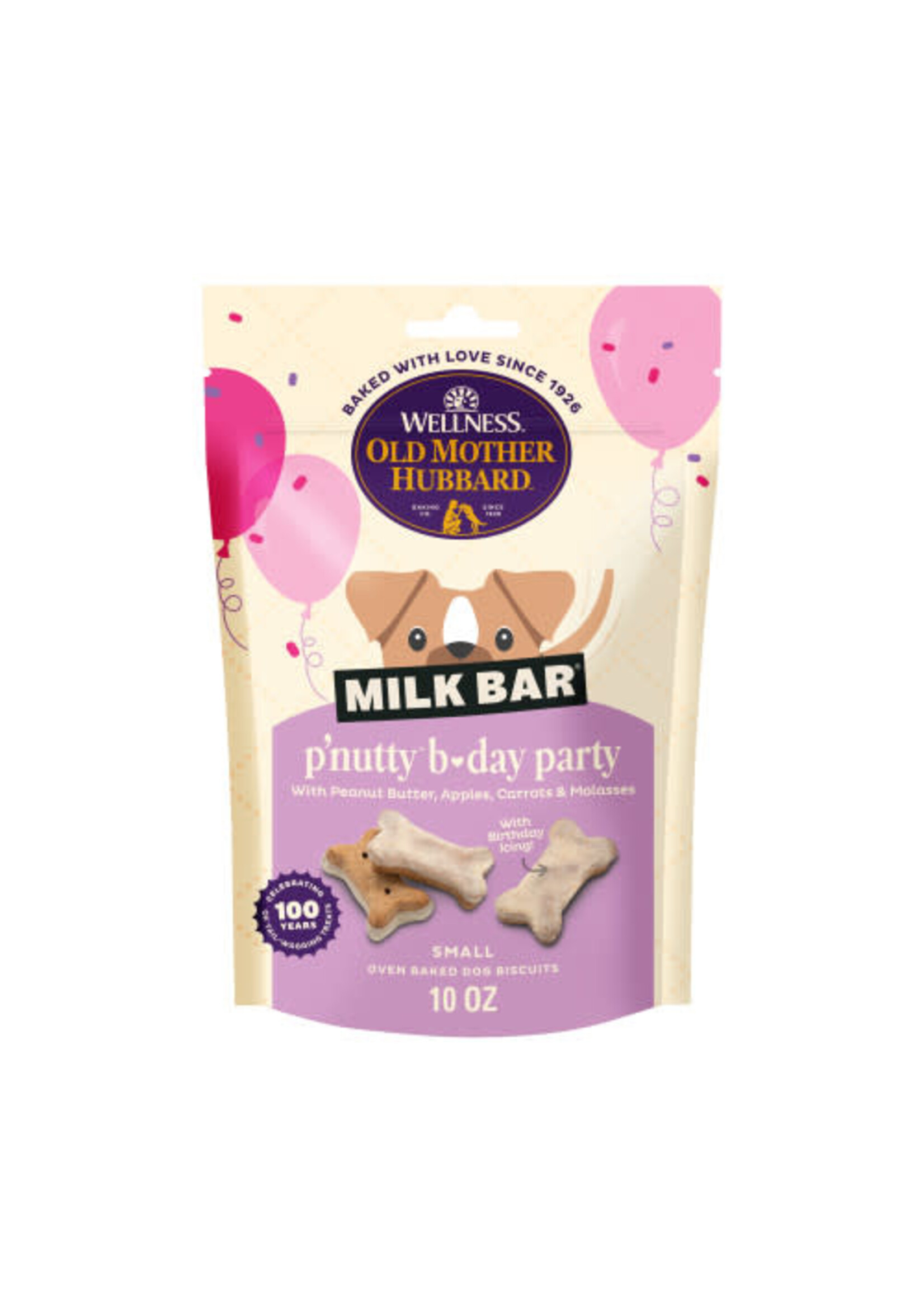 Old Mother Hubbard Old Mother Hubbard Milk Bar P'Nutty B-Day Party Dog Biscuits - 10 oz
