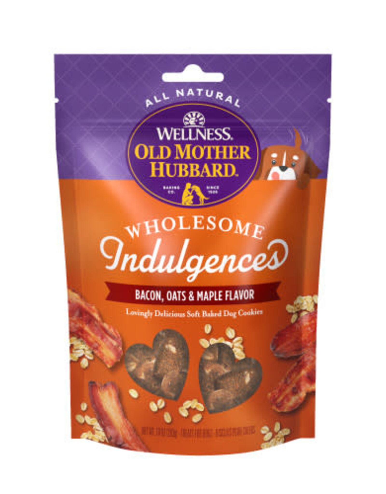 Old Mother Hubbard Old Mother Hubbard Wholesome Indulgences Bacon, Oats & Maple Dog Treats - 10 oz