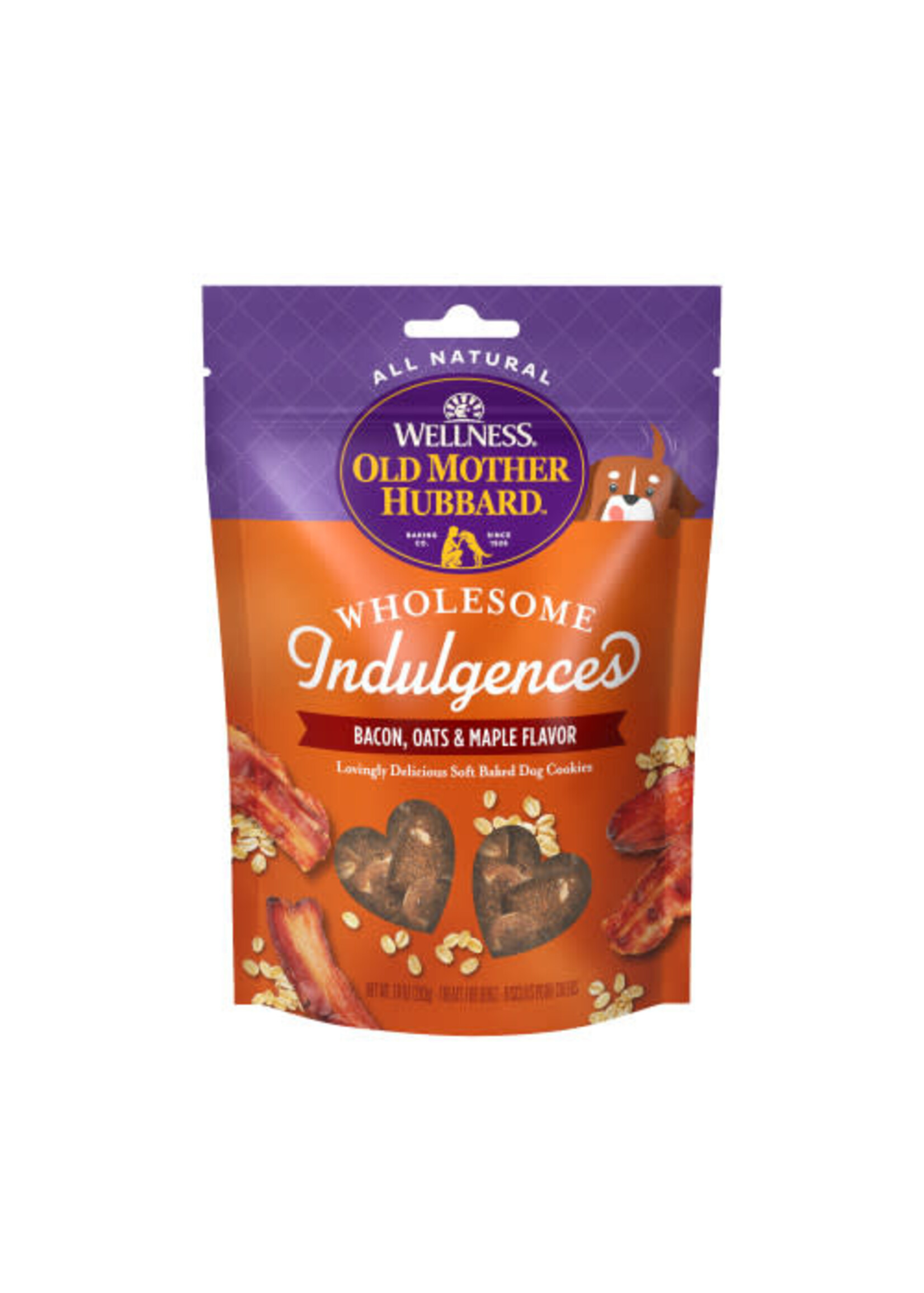 Old Mother Hubbard Old Mother Hubbard Wholesome Indulgences Bacon, Oats & Maple Dog Treats - 10 oz