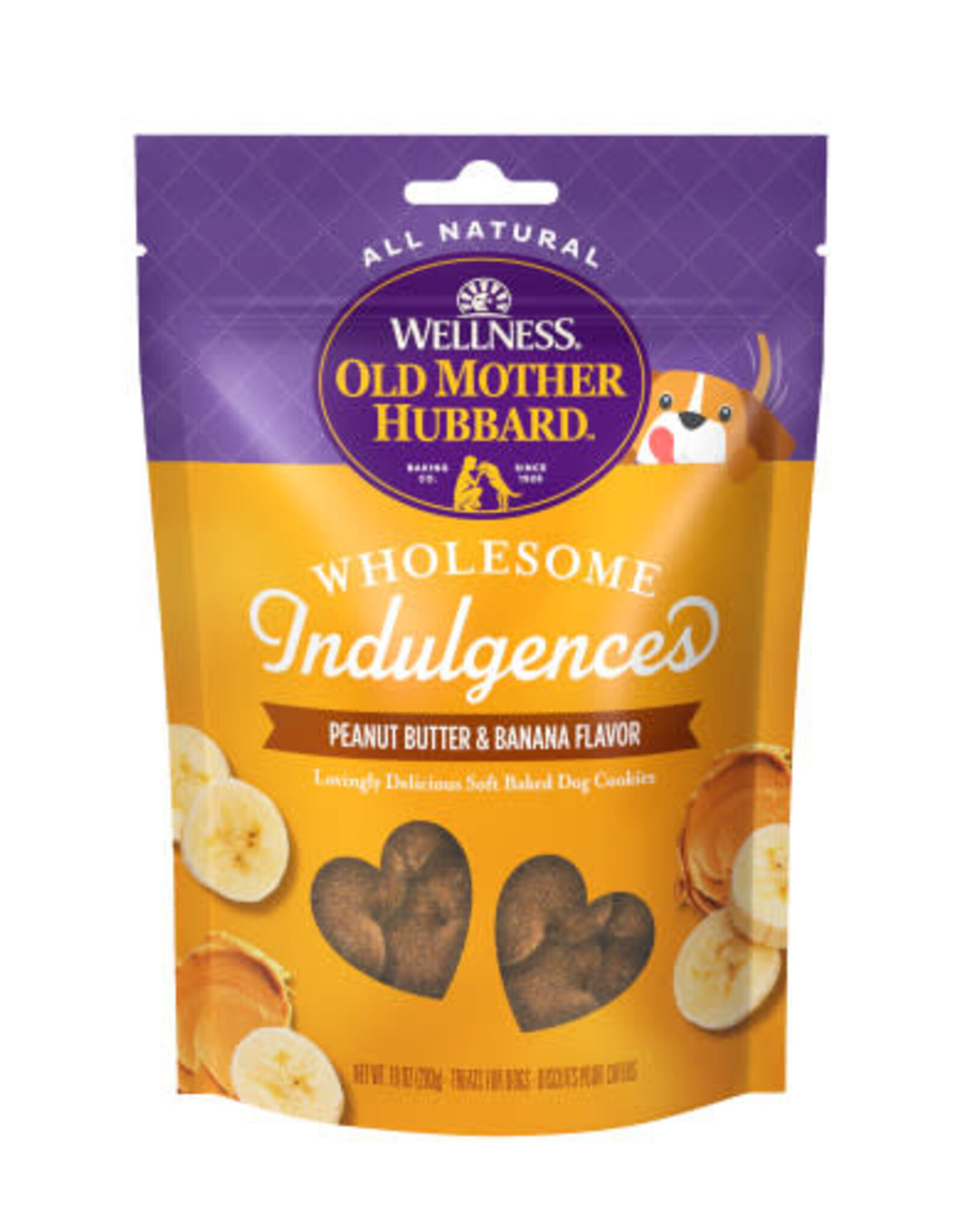 Old Mother Hubbard Old Mother Hubbard Wholesome Indulgences Peanut Butter & Banana Dog Treats - 10 oz
