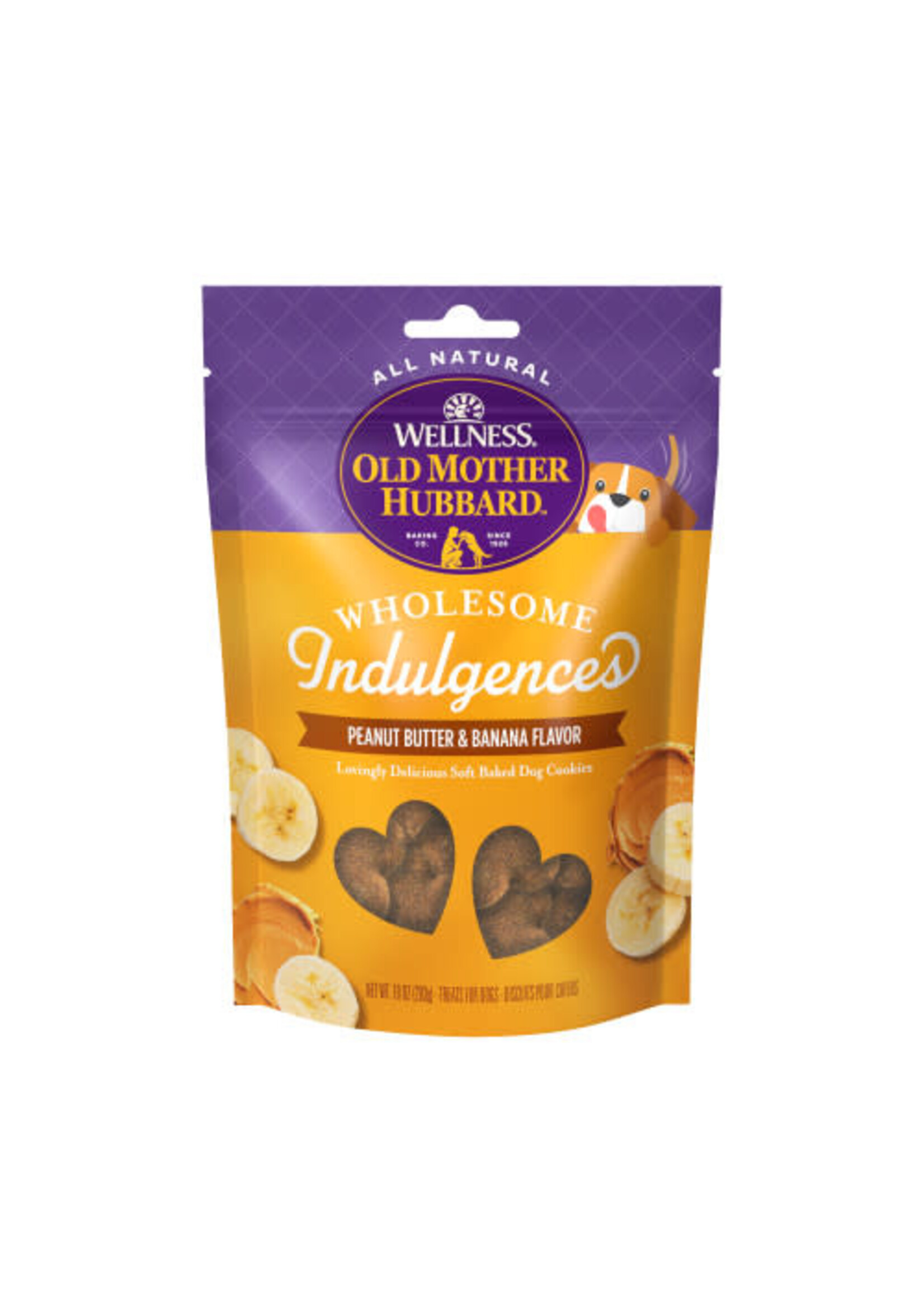 Old Mother Hubbard Old Mother Hubbard Wholesome Indulgences Peanut Butter & Banana Dog Treats - 10 oz