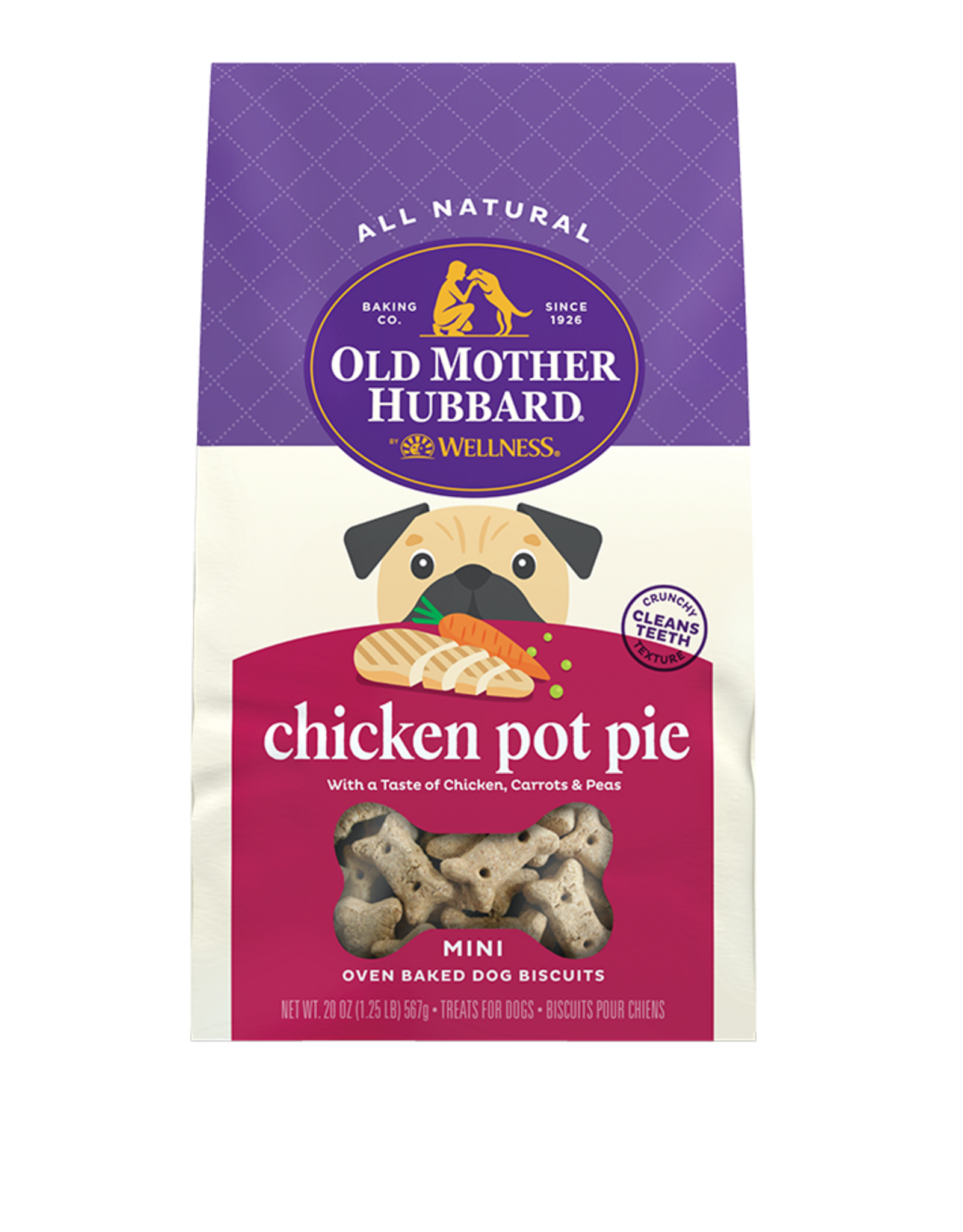 Old Mother Hubbard Old Mother Hubbard Dog Biscuits Chicken Pot Pie Mini - 20 oz