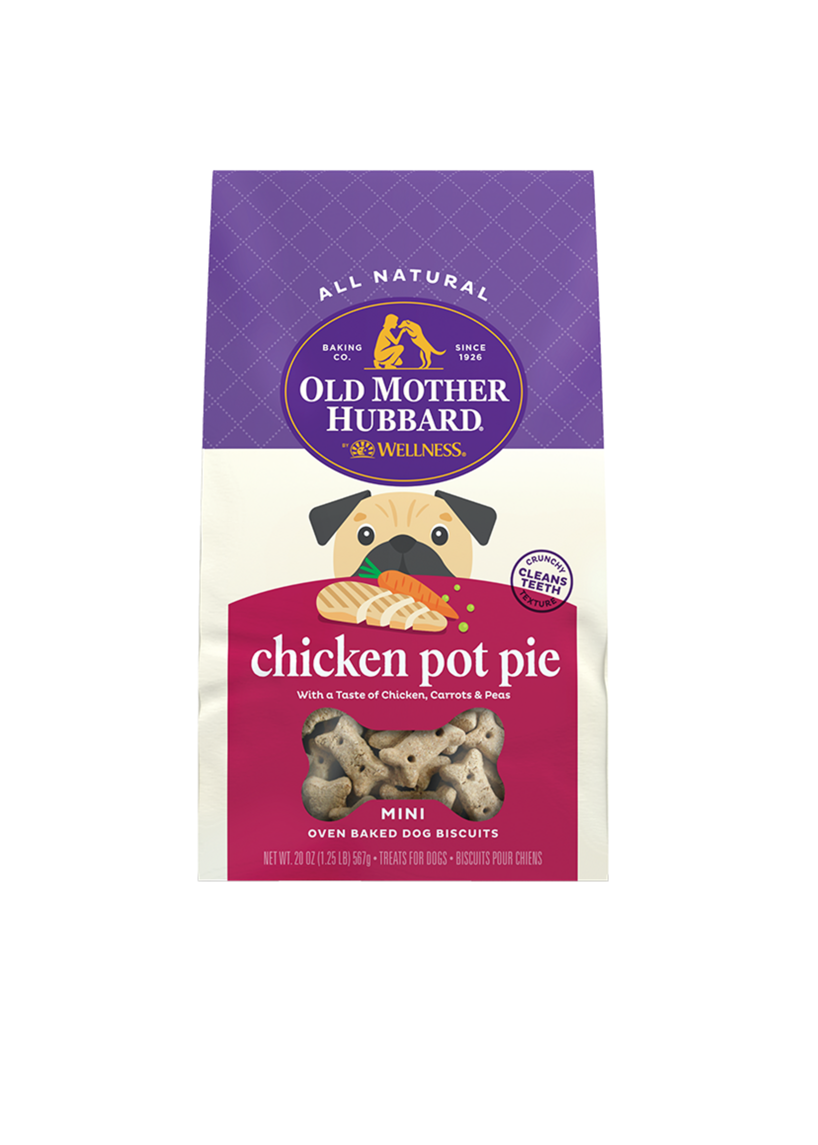 Old Mother Hubbard Old Mother Hubbard Dog Biscuits Chicken Pot Pie Mini - 20 oz