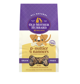 Old Mother Hubbard Old Mother Hubbard Dog Biscuits Grain Free P-Nuttier 'N Nanners Mini - 16 oz