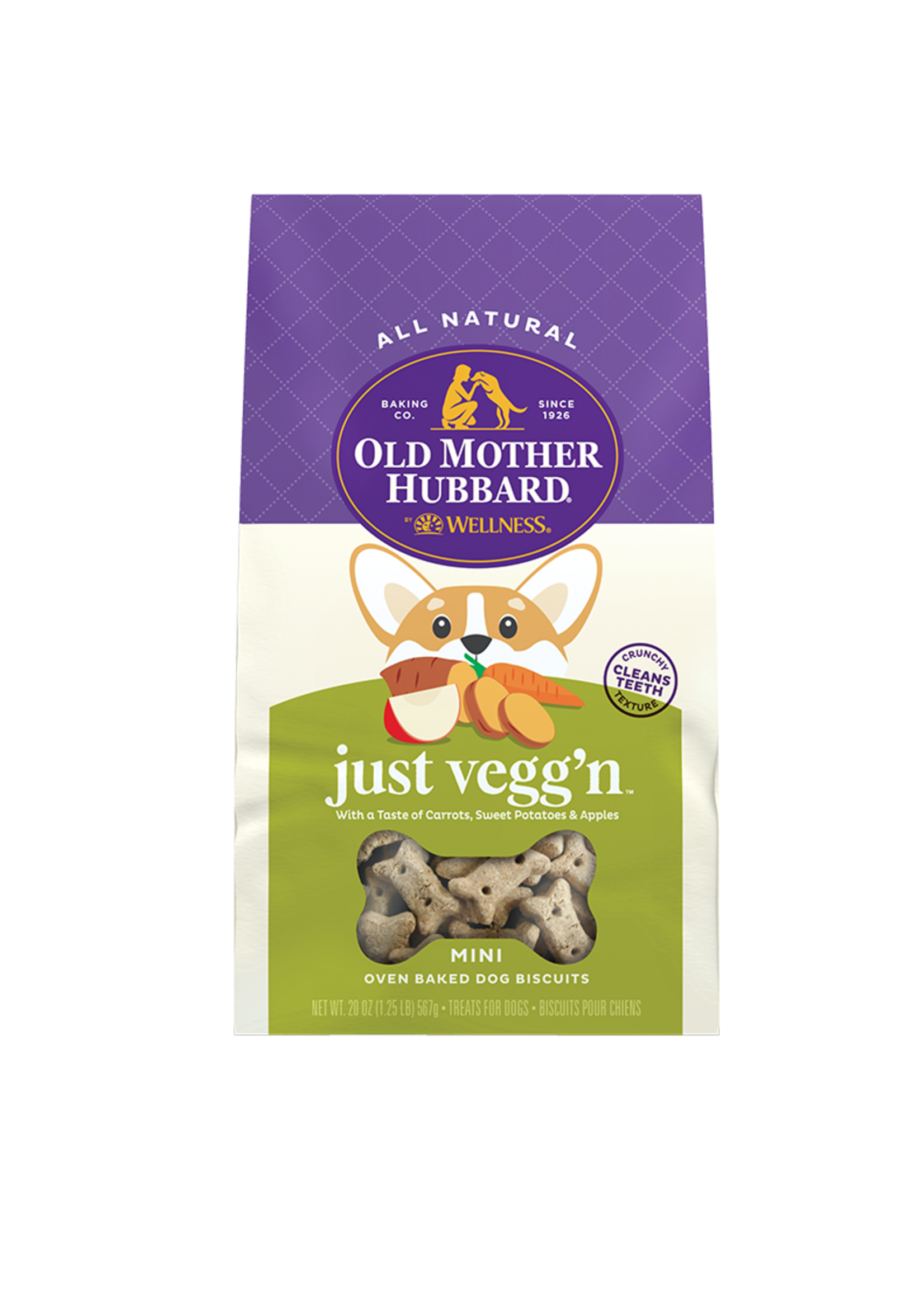Old Mother Hubbard Old Mother Hubbard Dog Biscuits Just Vegg'n Mini - 20 oz