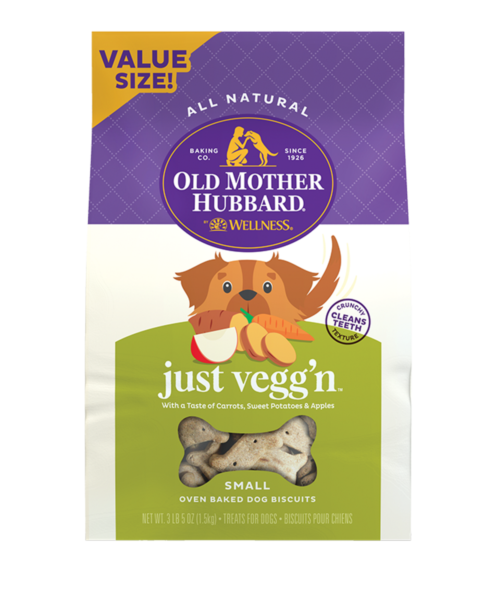 Old Mother Hubbard Old Mother Hubbard Dog Biscuits Just Vegg'n Small - 3.3 lb