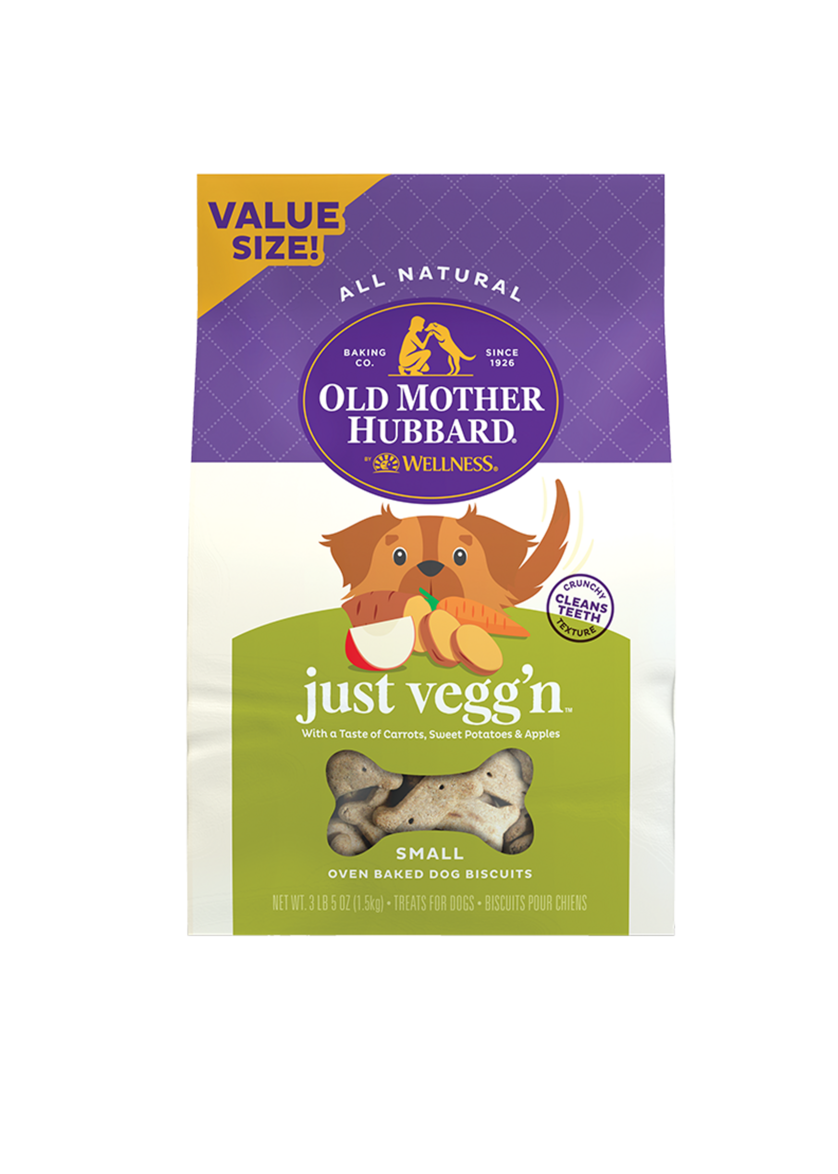 Old Mother Hubbard Old Mother Hubbard Dog Biscuits Just Vegg'n Small - 3.3 lb