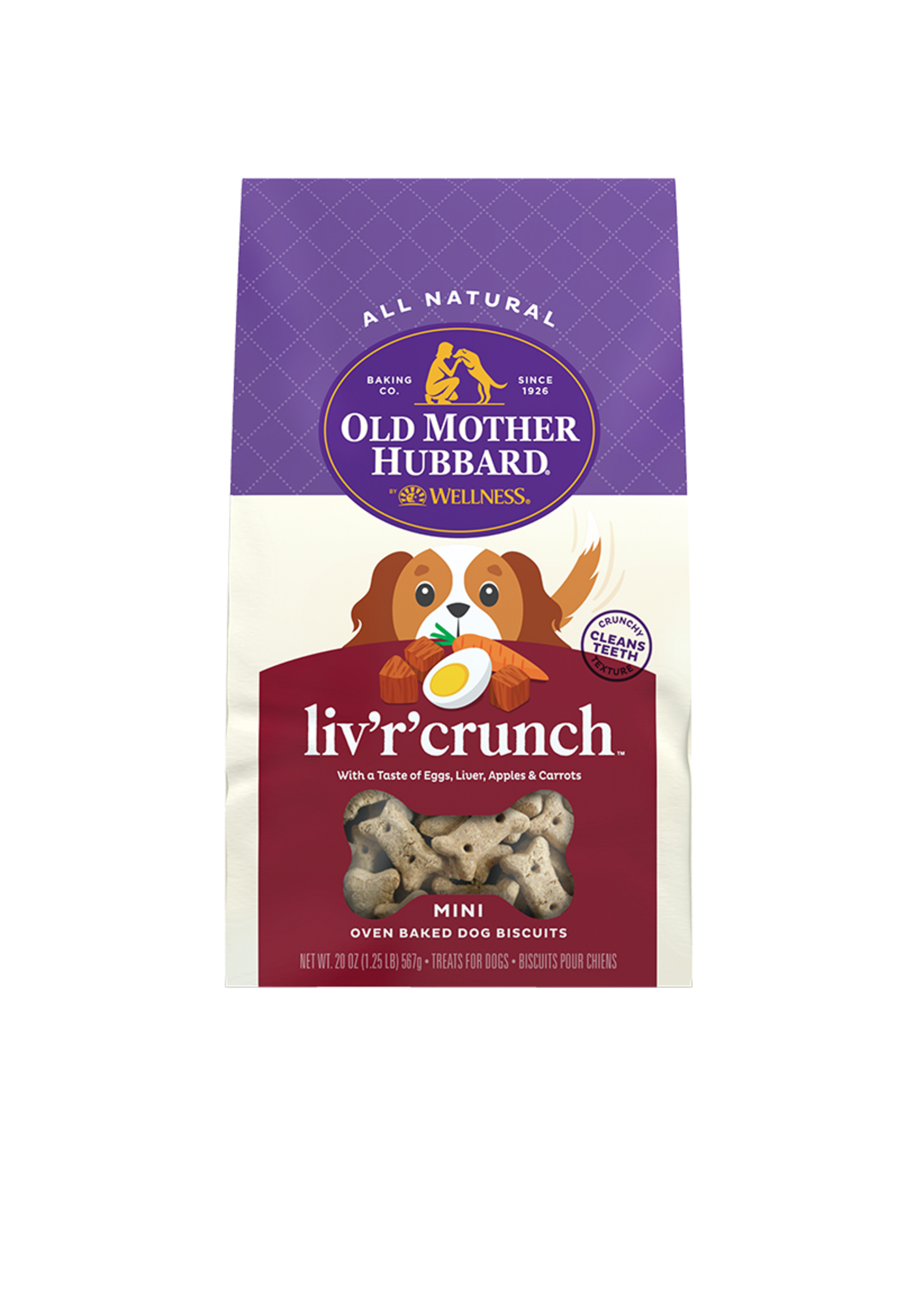 Old Mother Hubbard Old Mother Hubbard Dog Biscuits Liv'R'Crunch Mini - 20 oz