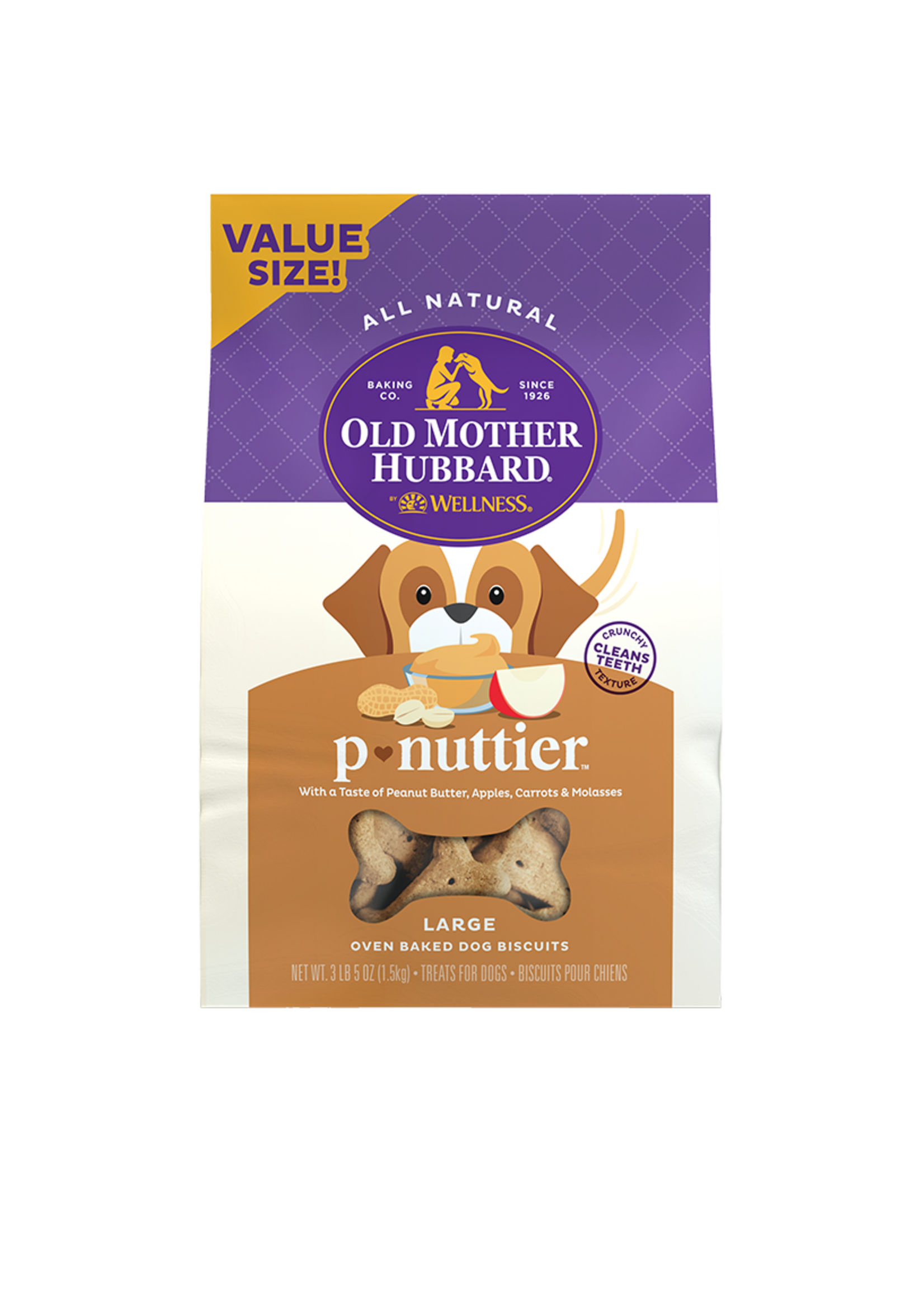 Old Mother Hubbard Old Mother Hubbard Dog Biscuits P-Nuttier Large - 3 lb, 5 oz