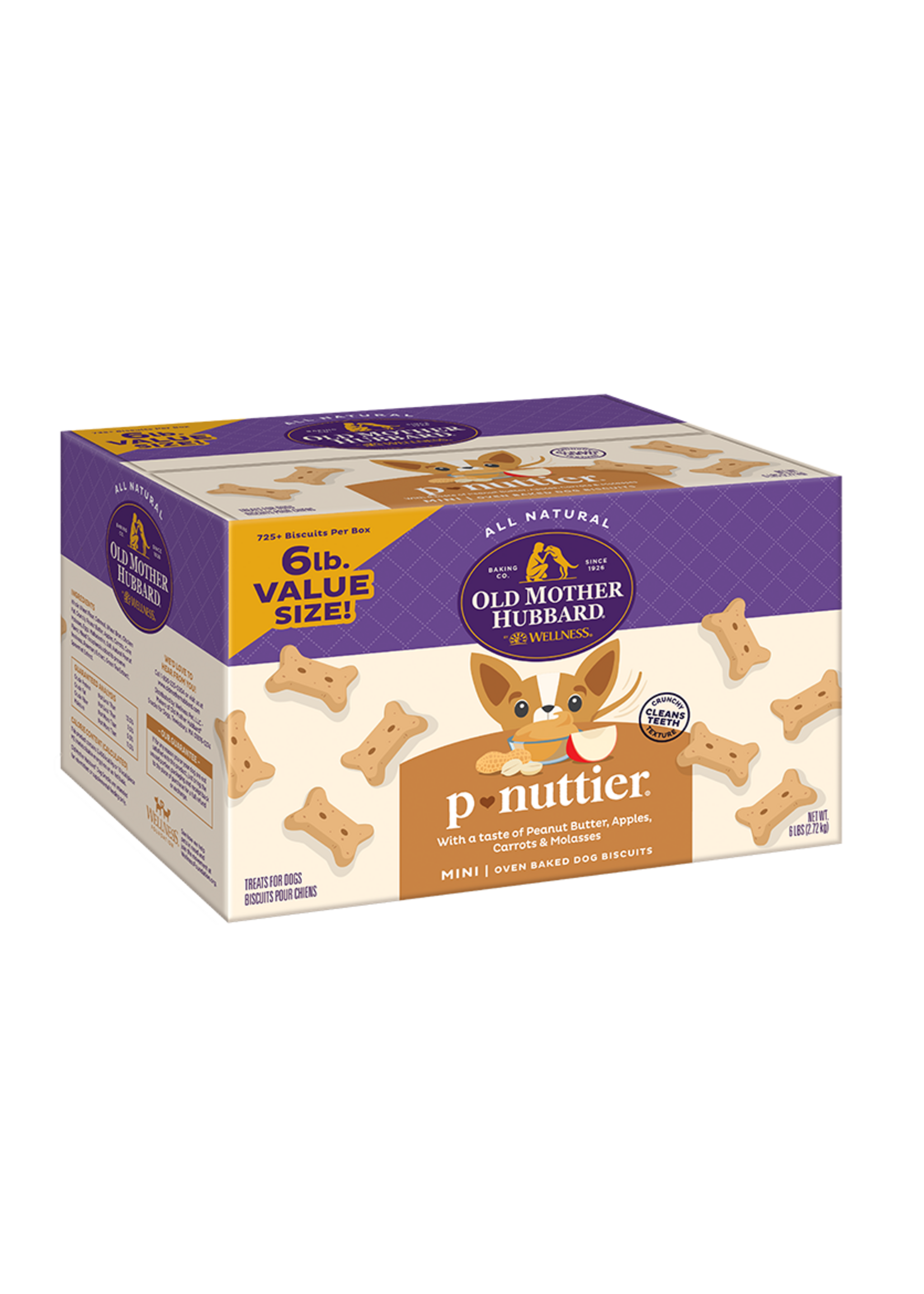 Old Mother Hubbard Old Mother Hubbard Dog Biscuits P-Nuttier Mini - 6 lb
