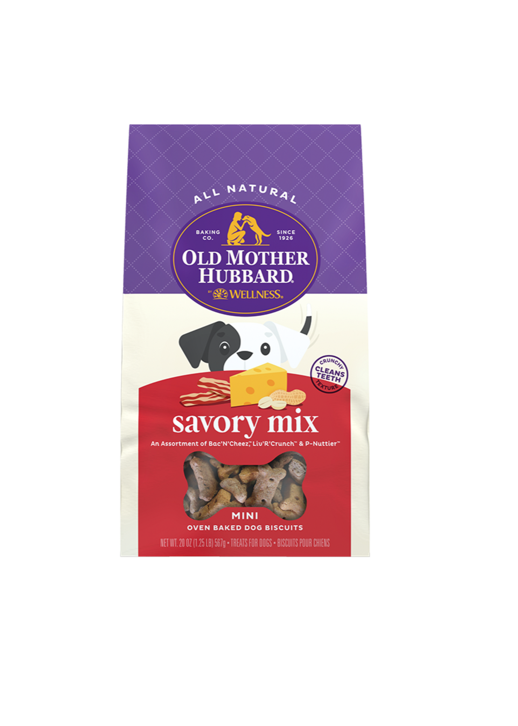 Old Mother Hubbard Old Mother Hubbard Dog Biscuits Savory Mix Mini - 20 oz
