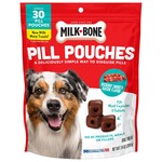 Milk-Bone Milk-Bone Pill Pouches Dog Treats Hickory Smoked Bacon Flavor - 6 oz