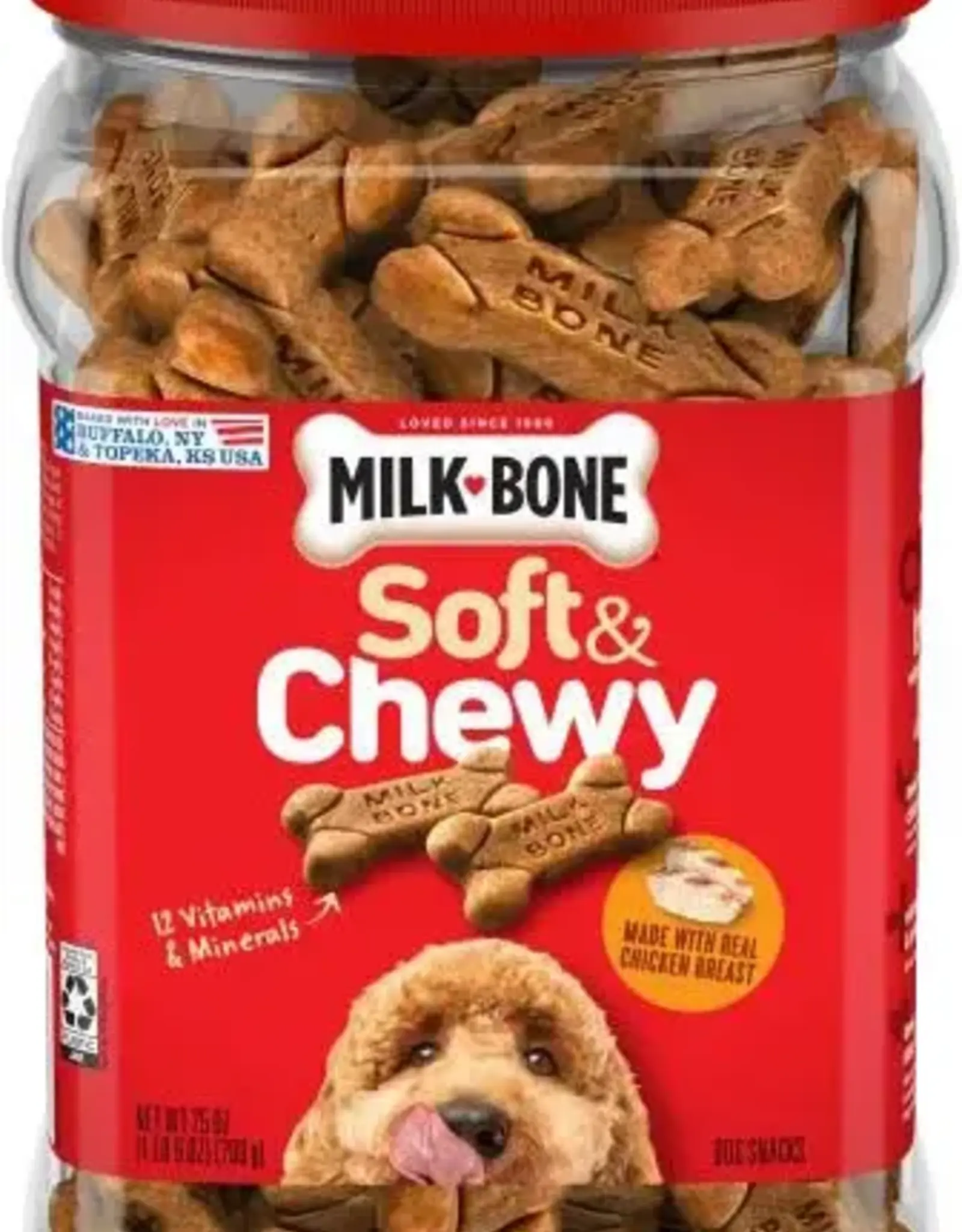 Milk-Bone Milk-Bone Soft & Chewy Chicken Dog Treats - 25 oz (2)