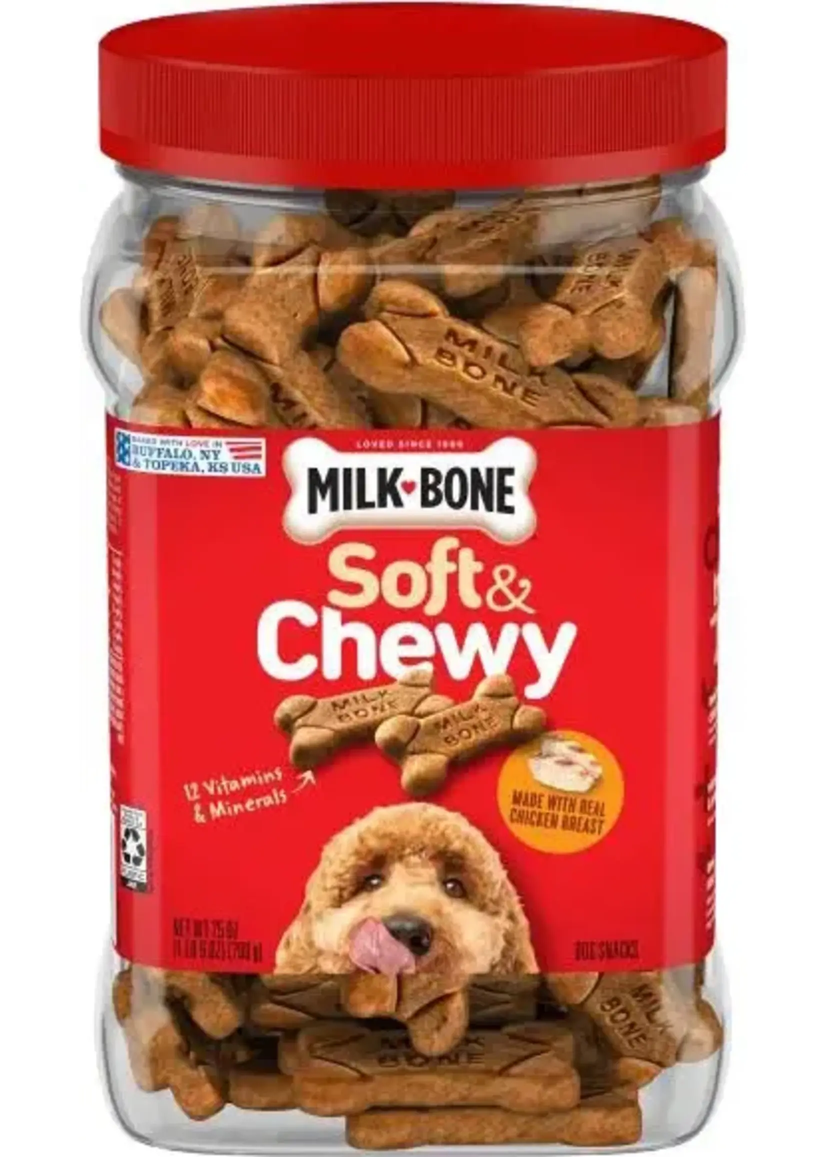 Milk-Bone Milk-Bone Soft & Chewy Chicken Dog Treats - 25 oz (2)