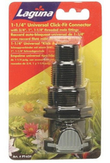 Laguna Click Fit Connector with Threaded Male Fitting 1 1 4 Inch