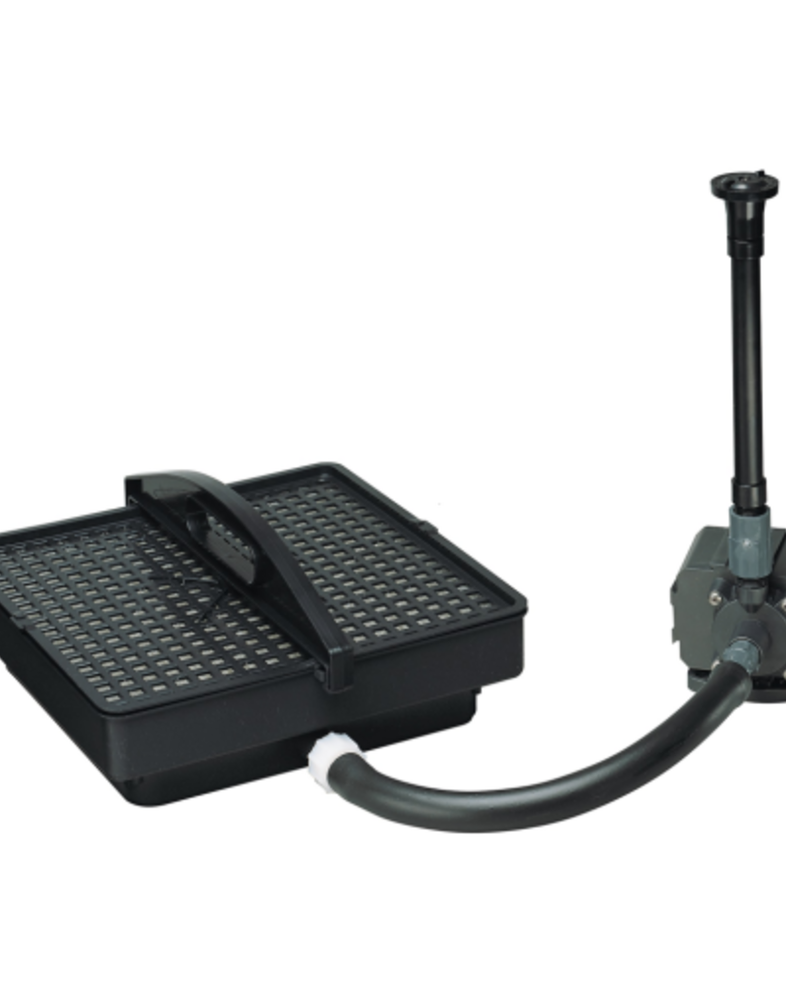 Pondmaster Pondmaster 02217 1700 Pond Fountain Pump Filter Kit 700 GPH & Fountain Head Set