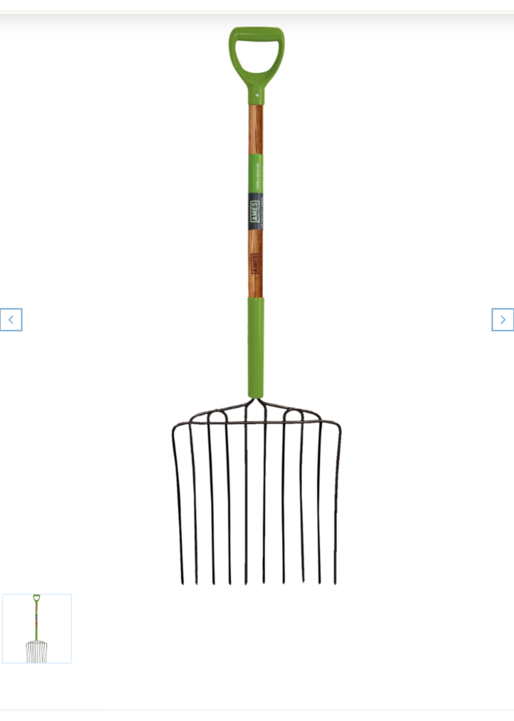 Ames Ensilage Fork - 10-Tine