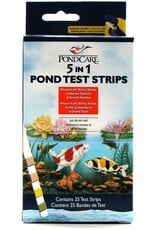 API API Pond 5 In 1 Pond Test Strips  Pond Water Test Strips  25-Count