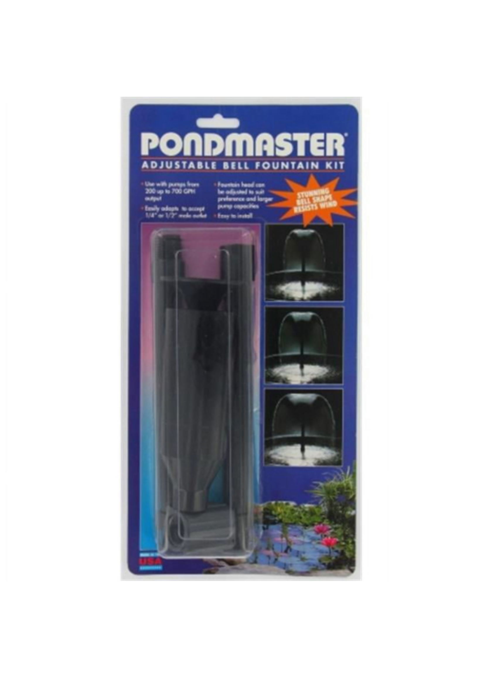 Pondmaster Pondmaster Large Aqua Belle Pond Fountain with Stem