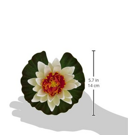 Tetra Tetra Pond Assorted Colors Floating Water Lilies - Pack of 12