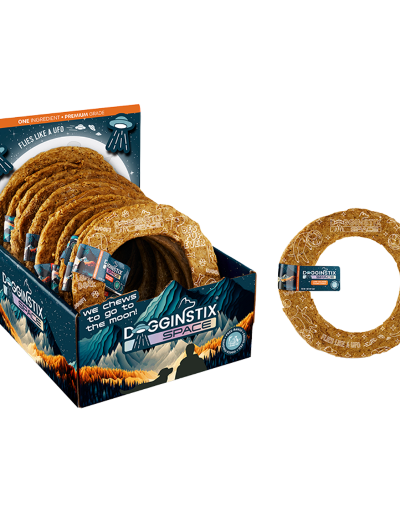 Dogginstix Lamb Collagen Cosmic Donut
