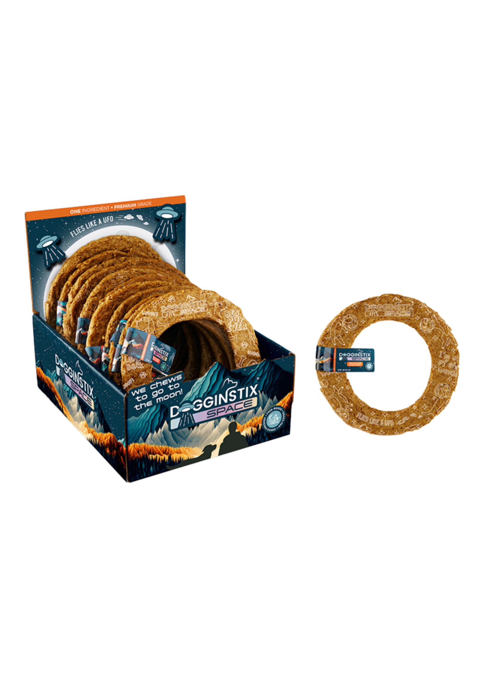 Dogginstix Lamb Collagen Cosmic Donut