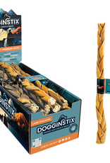 Dogginstix Braided Lamb Collagen Stick 12"