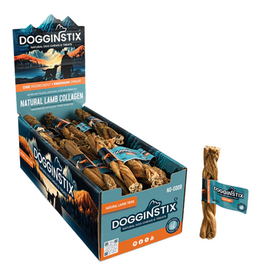 Dogginstix Braided Beef Tripe Stick 6"