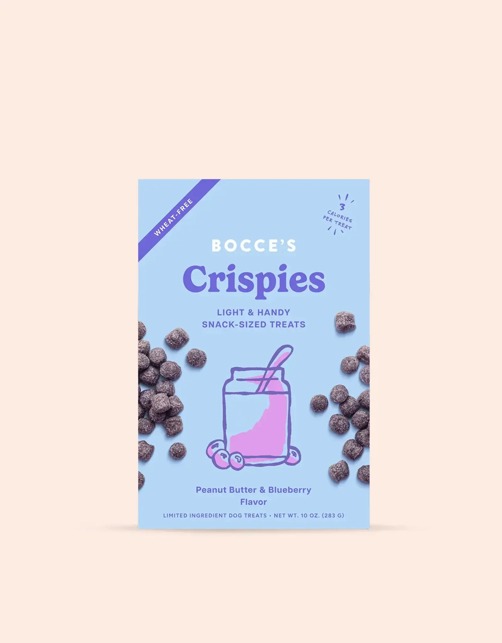 Bocce's Bakery Bocce's Bakery Dog Crispies Peanut Butter & Blueberry Treats - 10 oz