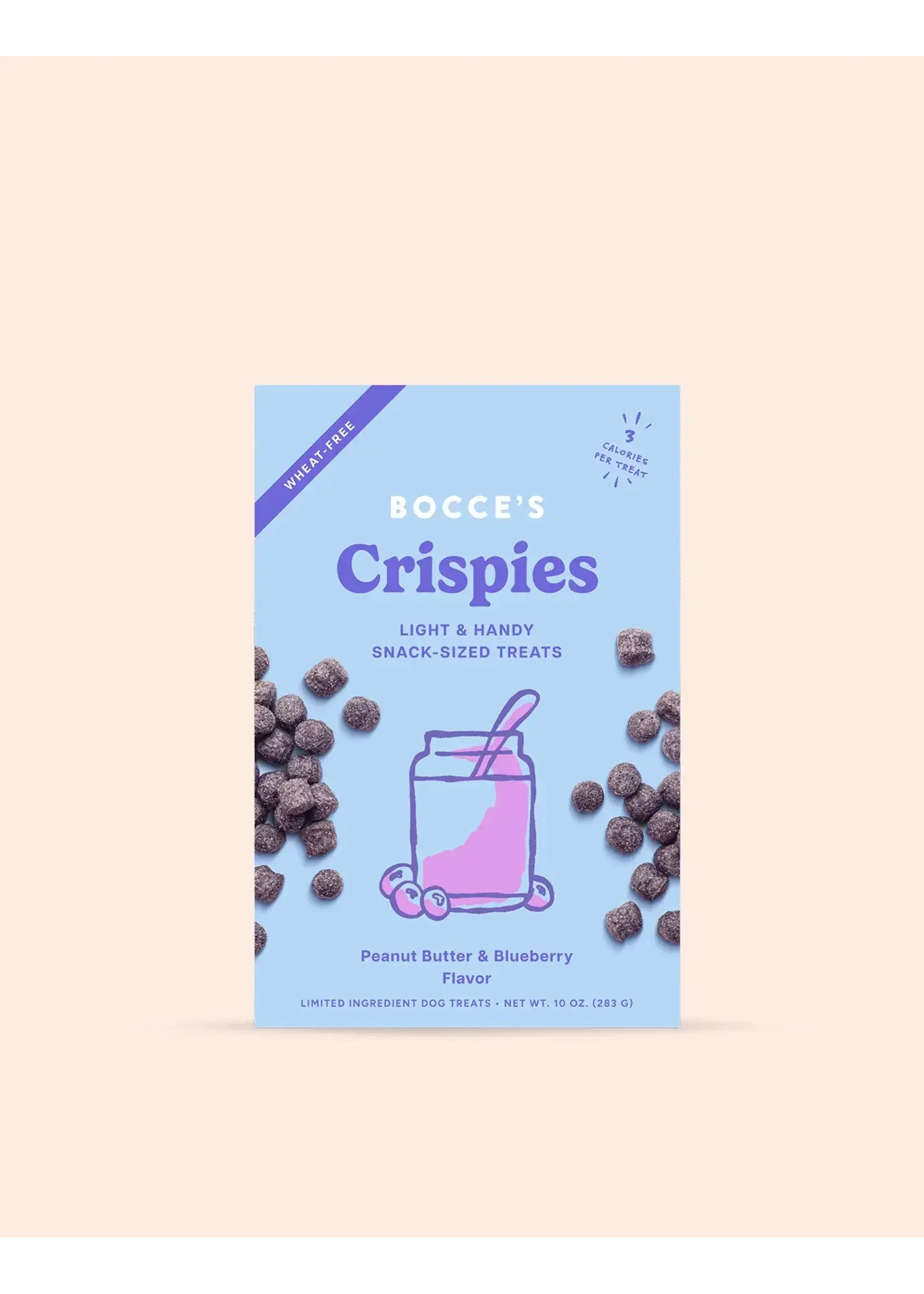 Bocce's Bakery Bocce's Bakery Dog Crispies Peanut Butter & Blueberry Treats - 10 oz