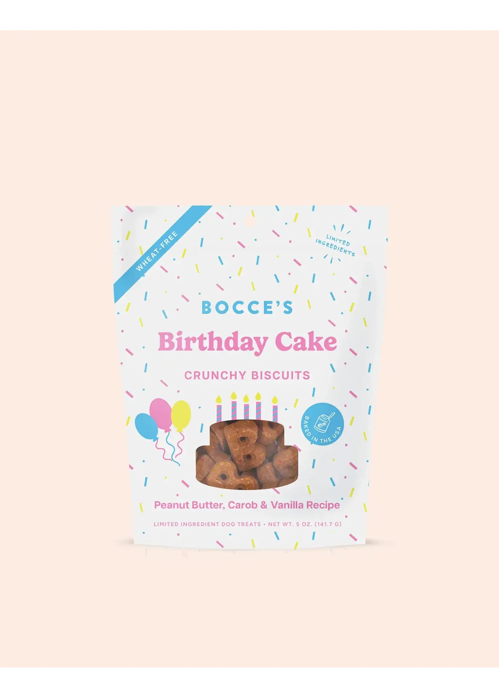 Bocce's Bakery Bocce's Bakery Dog Crunchy Biscuits Birthday Cake - 5 oz