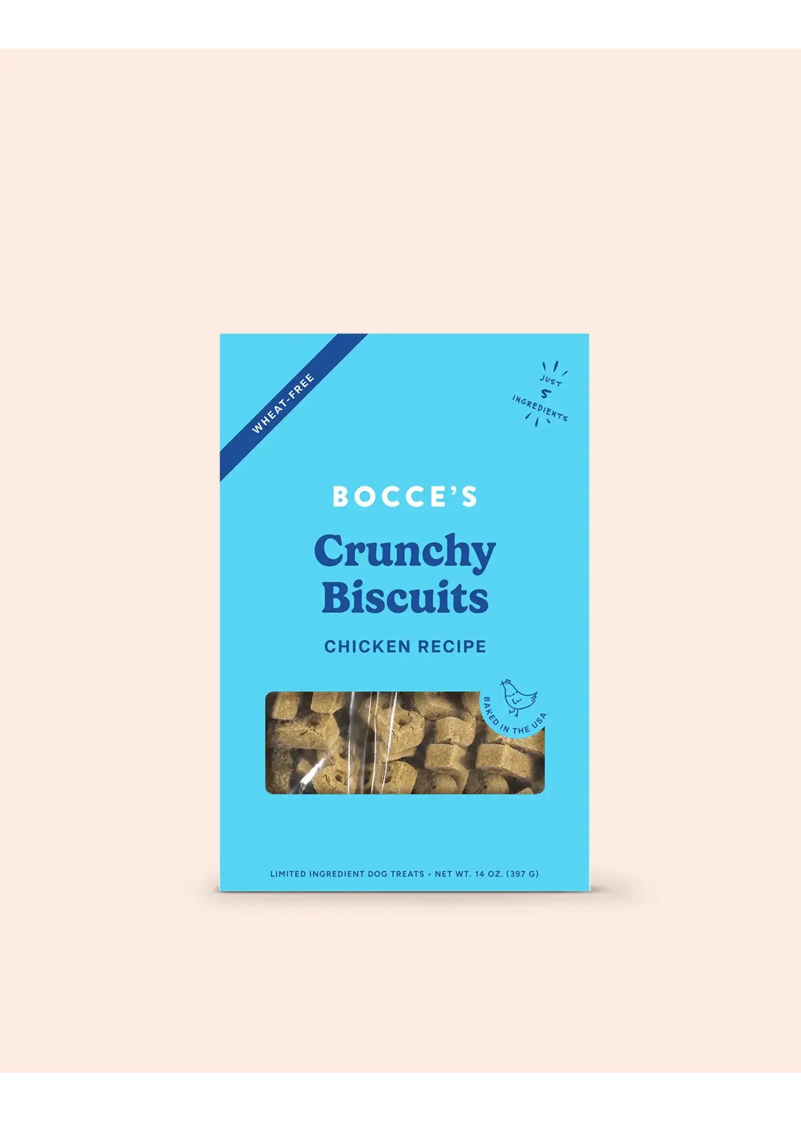 Bocce's Bakery Bocce's Bakery Dog Crunchy Biscuits Chicken Recipe - 14 oz
