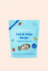 Bocce's Bakery Bocce's Bakery Dog Crunchy Biscuits Fish & Chips - 5 oz