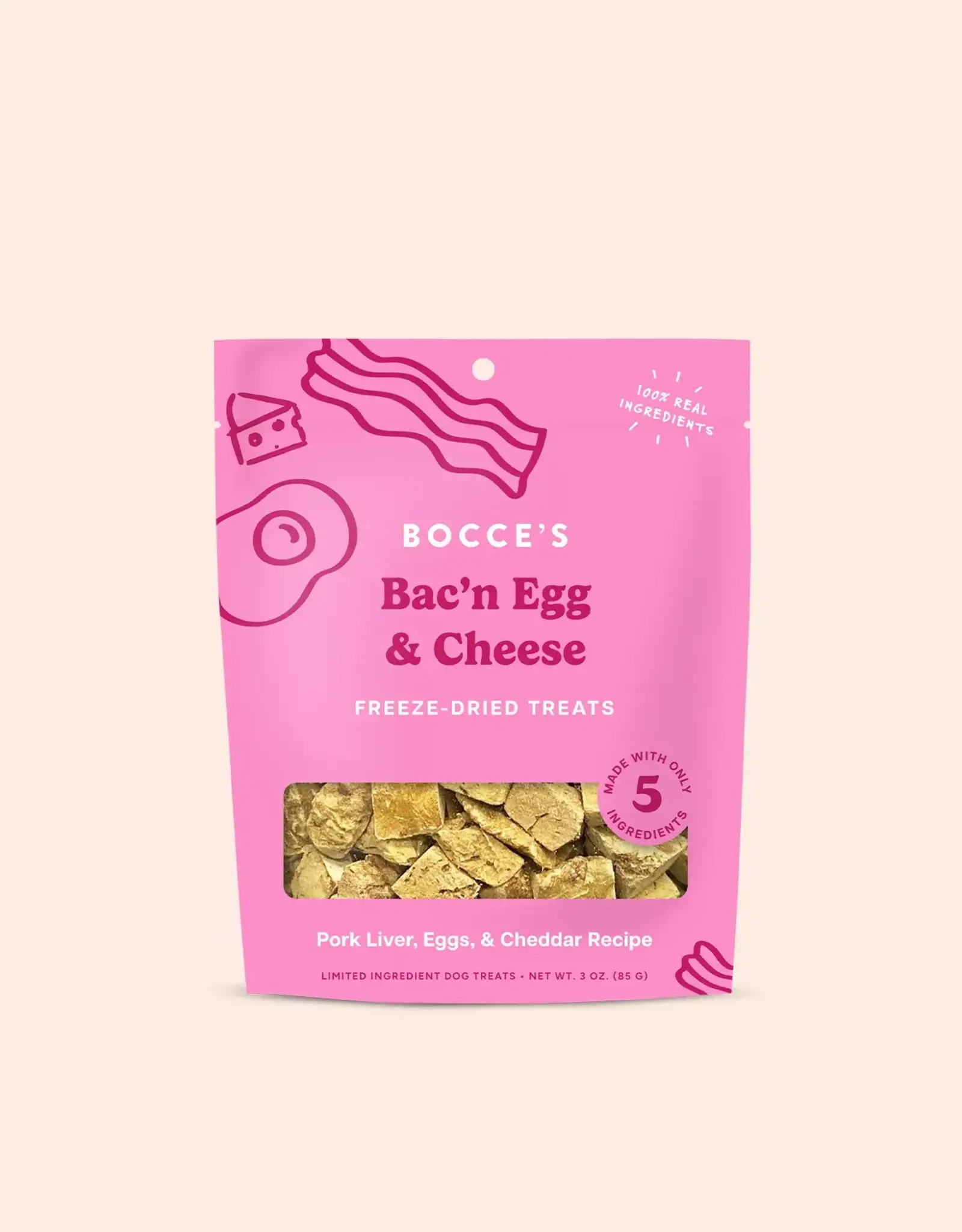 Bocce's Bakery Bocce's Bakery Dog Freeze Dried Bac'n Egg & Cheese Treats - 3 oz
