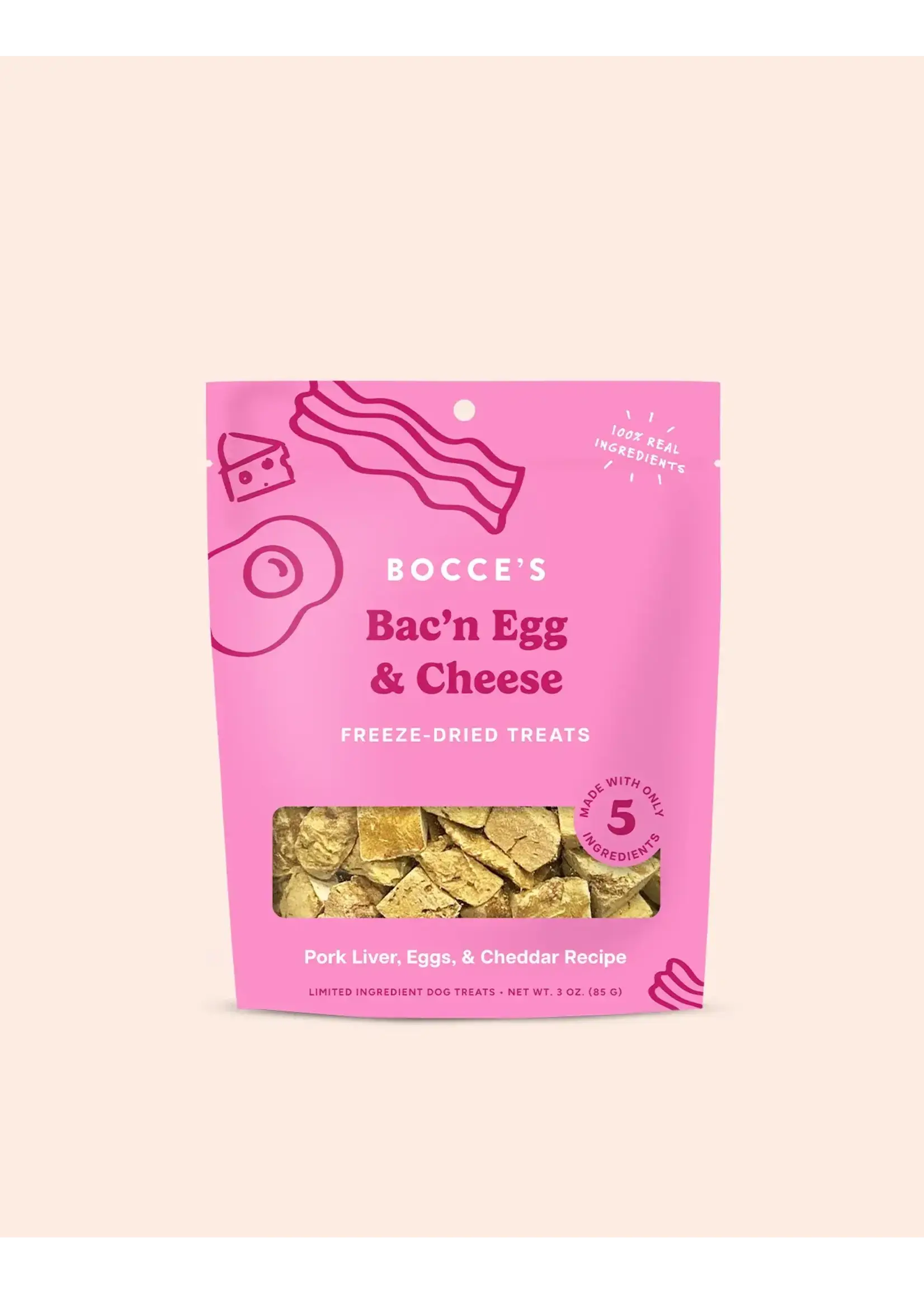 Bocce's Bakery Bocce's Bakery Dog Freeze Dried Bac'n Egg & Cheese Treats - 3 oz