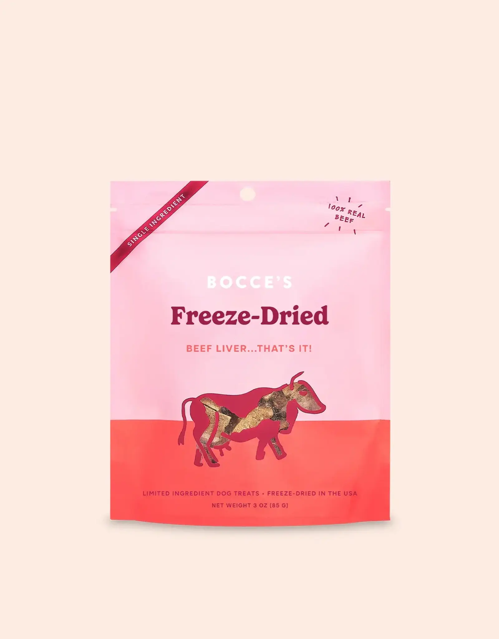 Bocce's Bakery Bocce's Bakery Dog Freeze Dried Beef Liver Treats - 3 oz