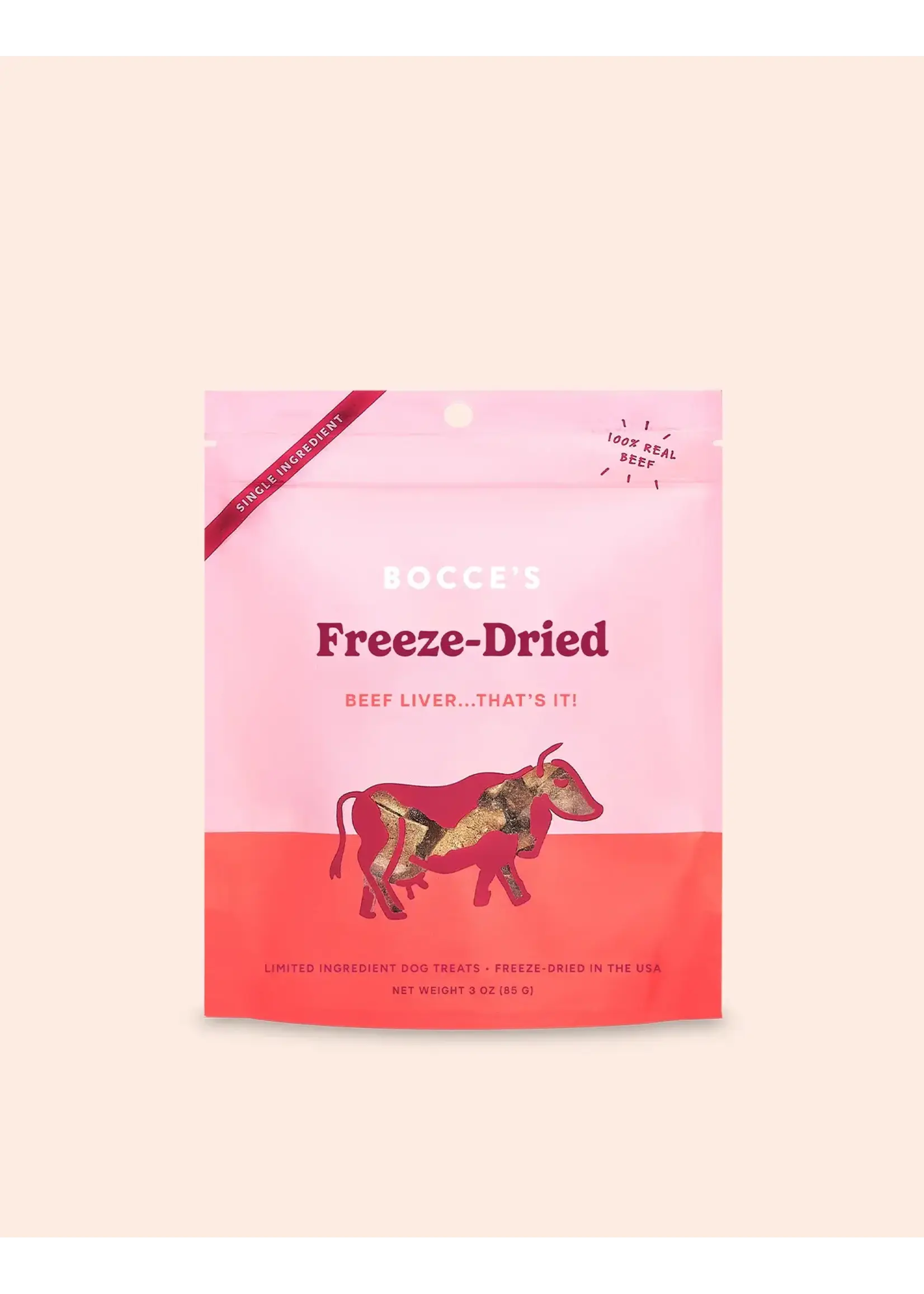 Bocce's Bakery Bocce's Bakery Dog Freeze Dried Beef Liver Treats - 3 oz