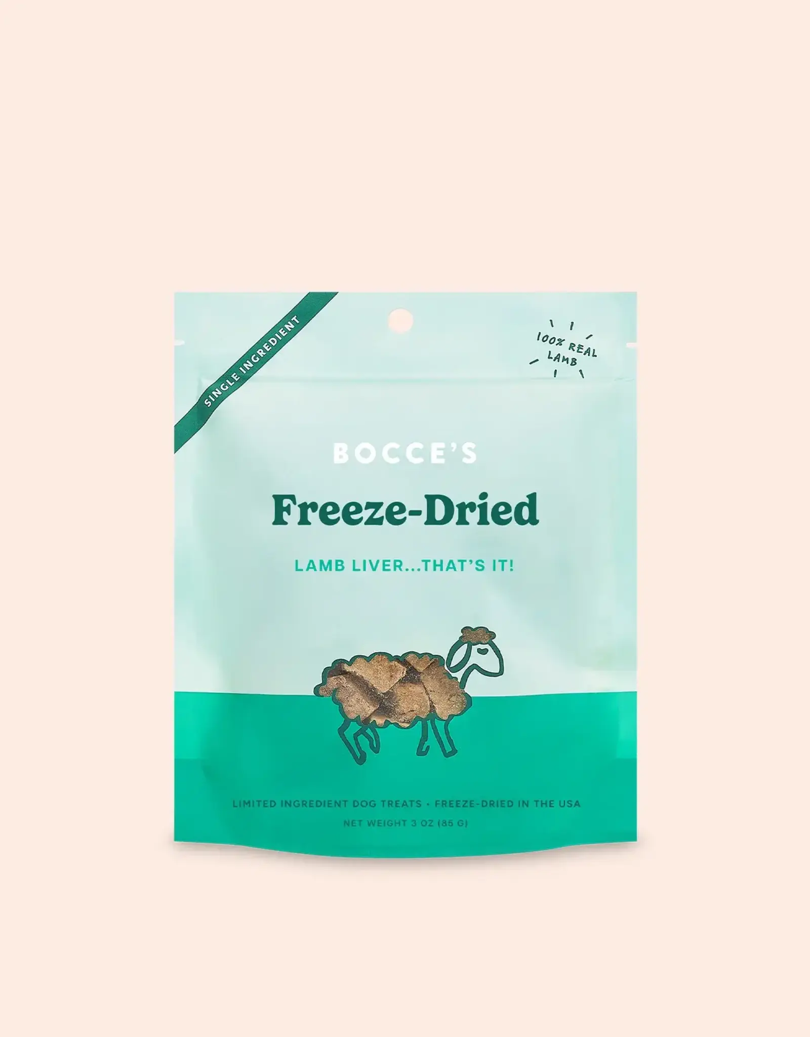 Bocce's Bakery Bocce's Bakery Dog Freeze Dried Lamb Liver Treats - 3 oz