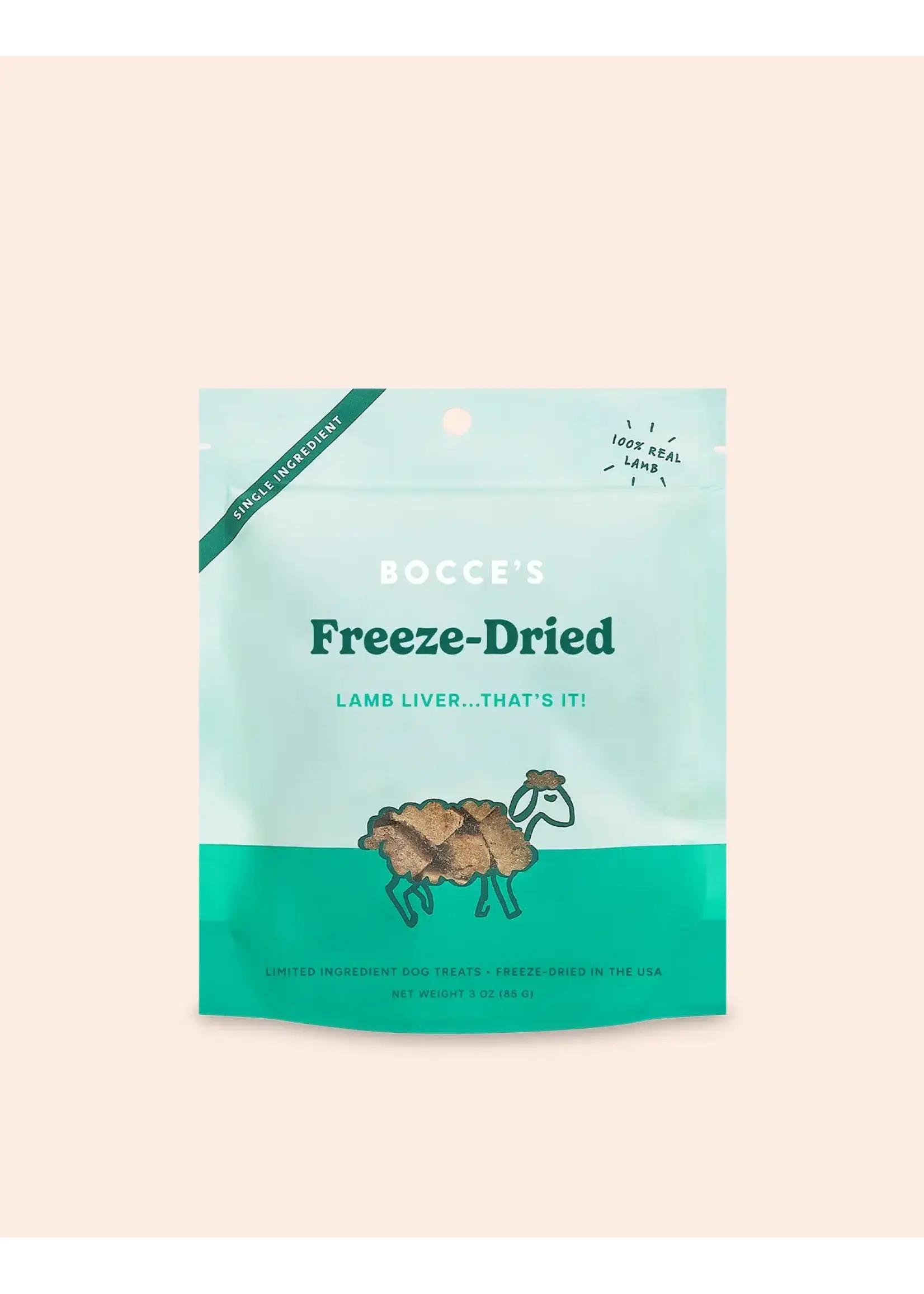 Bocce's Bakery Bocce's Bakery Dog Freeze Dried Lamb Liver Treats - 3 oz