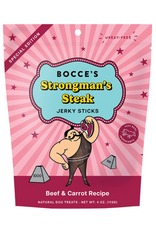 Bocce's Bakery Bocce's Bakery Dog Jerky Sticks Strongman's Steak - 4 oz