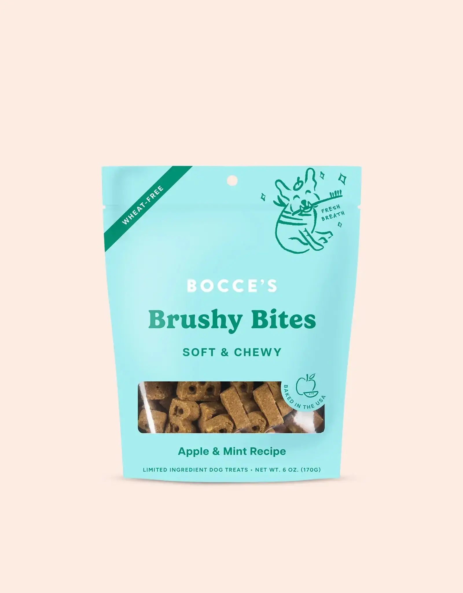 Bocce's Bakery Bocce's Bakery Dog Soft & Chewy Brushy Bites Treats - 6 oz