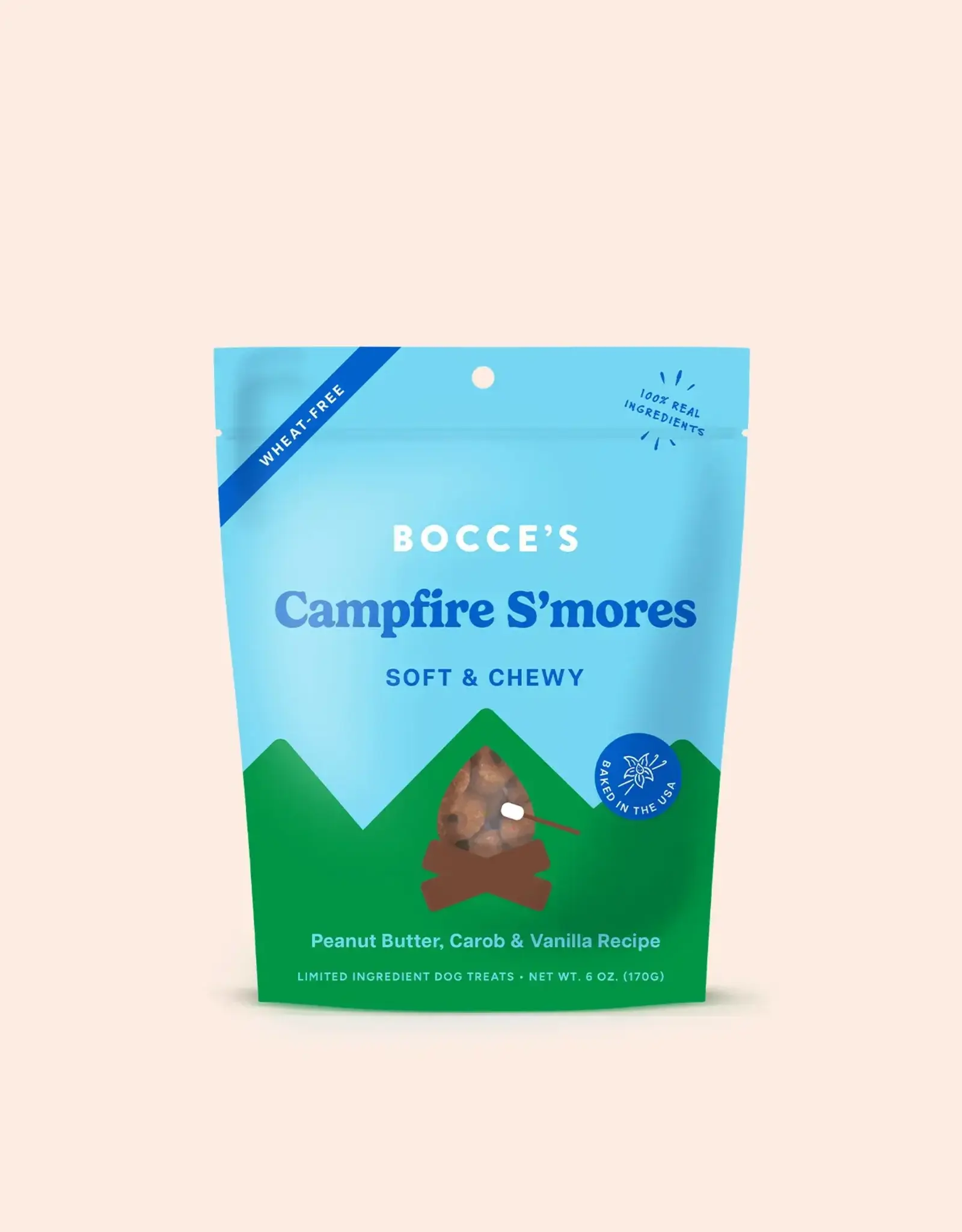 Bocce's Bakery Bocce's Bakery Dog Soft & Chewy Campfire S'mores Treats - 6 oz