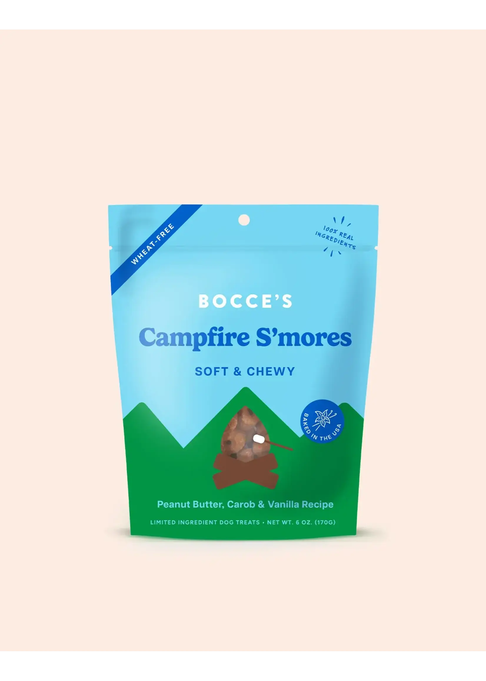 Bocce's Bakery Bocce's Bakery Dog Soft & Chewy Campfire S'mores Treats - 6 oz