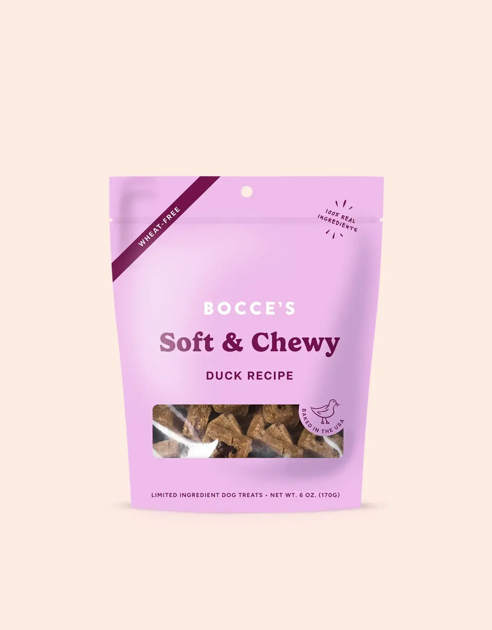 Bocce's Bakery Bocce's Bakery Dog Soft & Chewy Duck Treats - 6 oz