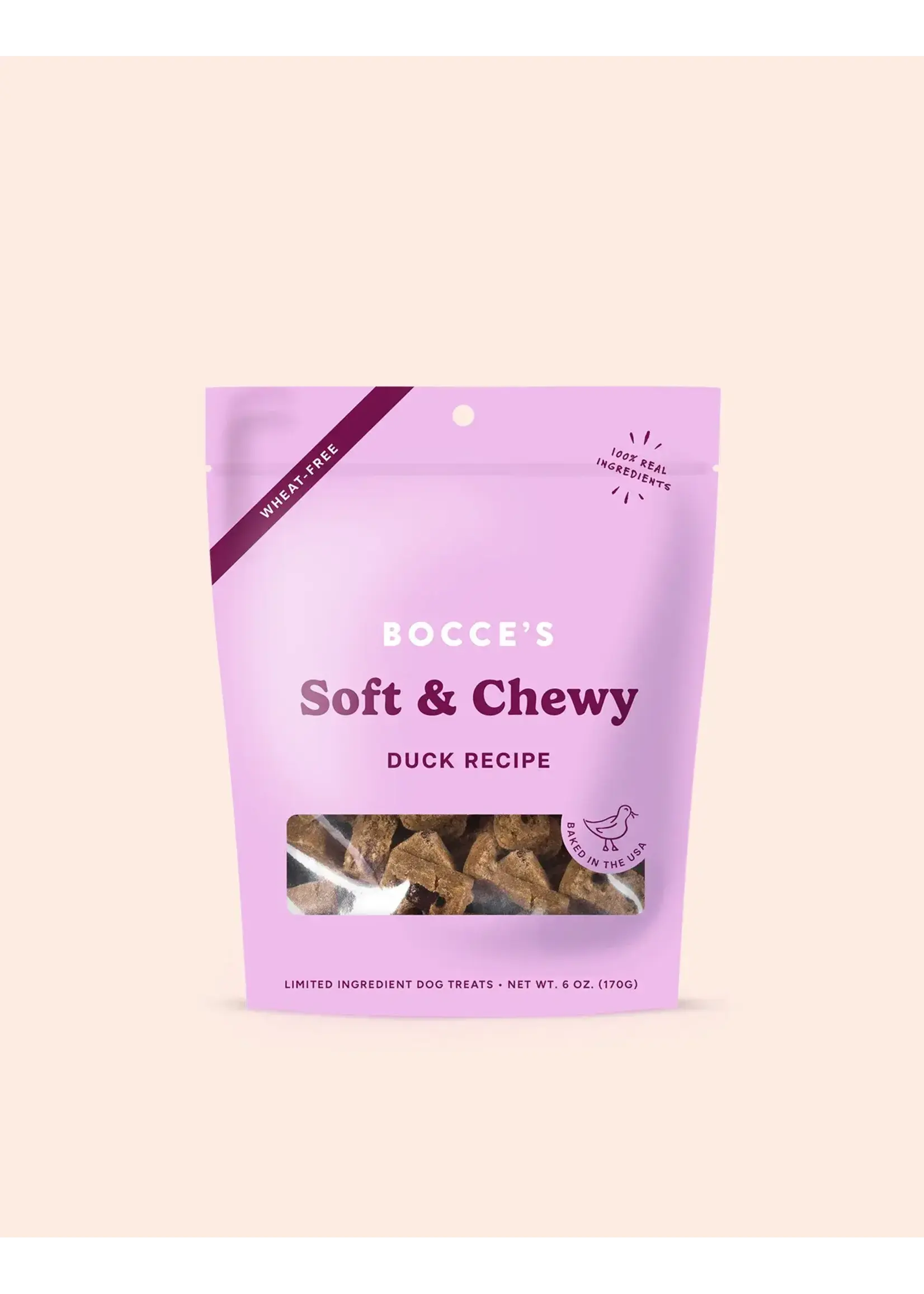 Bocce's Bakery Bocce's Bakery Dog Soft & Chewy Duck Treats - 6 oz