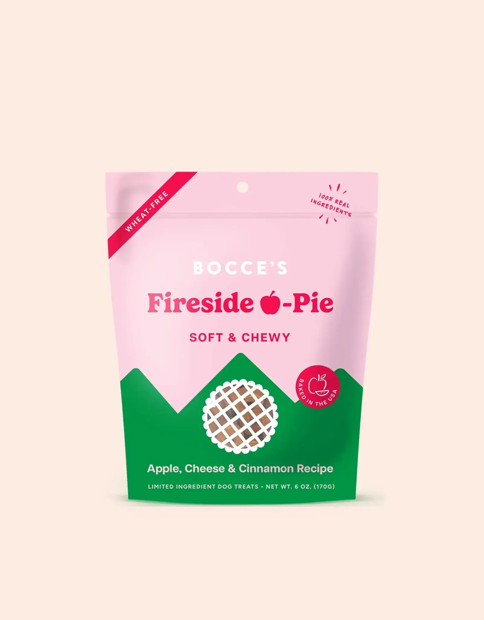 Bocce's Bakery Bocce's Bakery Dog Soft & Chewy Fireside Apple Pie Treats - 6 oz