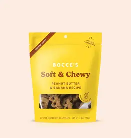 Bocce's Bakery Bocce's Bakery Dog Soft & Chewy Peanut Butter & Banana Treats - 6 oz
