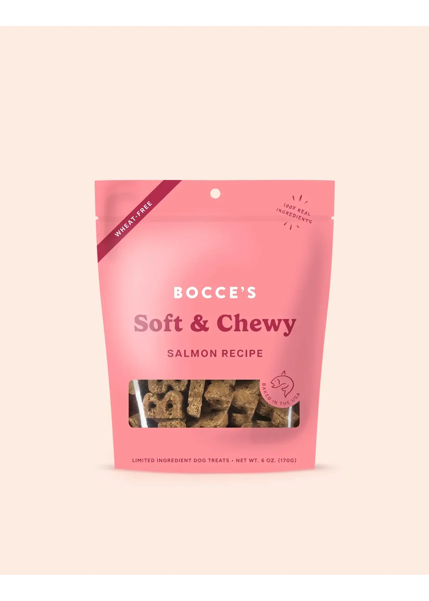 Bocce's Bakery Bocce's Bakery Dog Soft & Chewy Salmon Treats - 6 oz