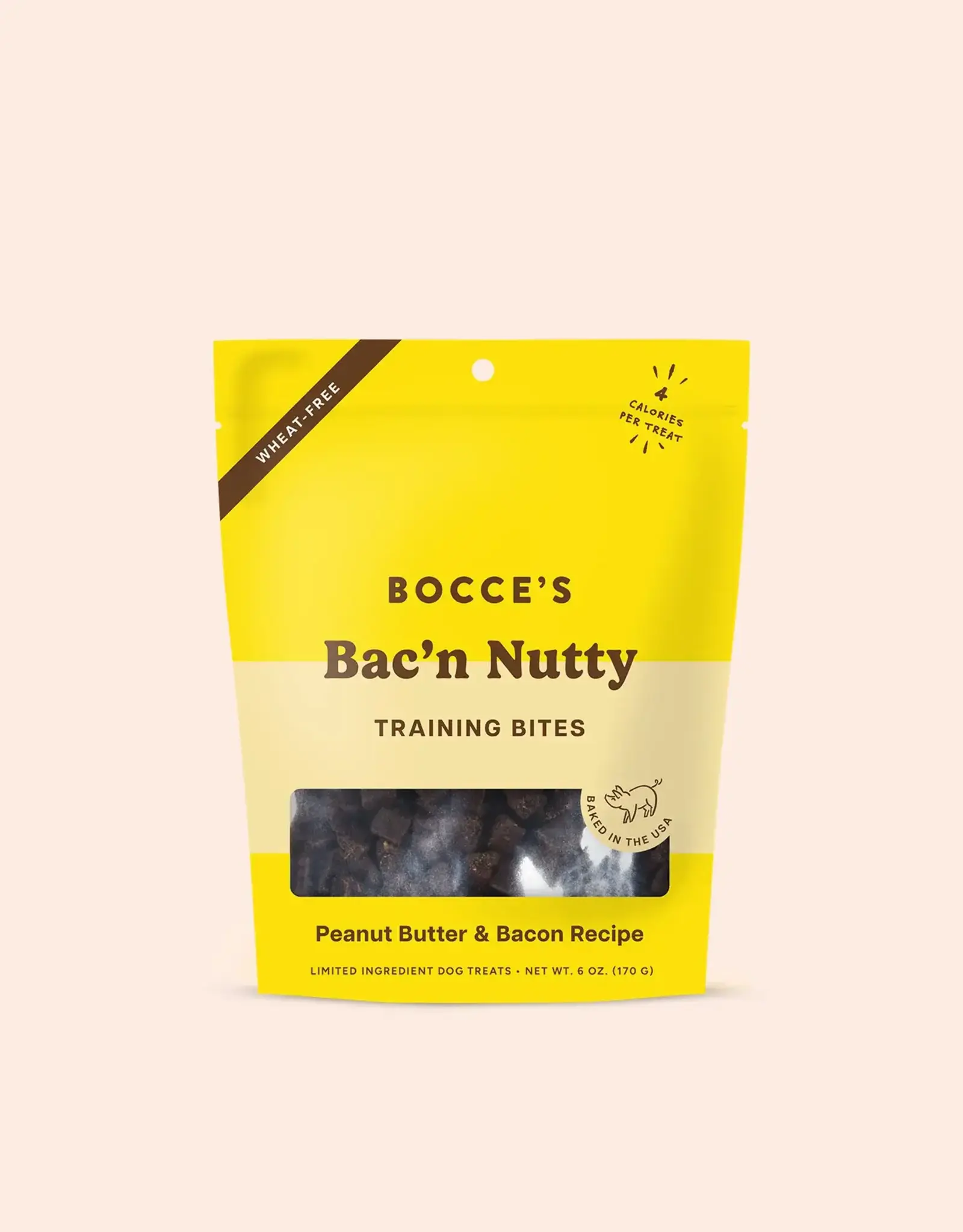 Bocce's Bakery Bocce's Bakery Dog Training Bites Bac'n Nutty - 6 oz